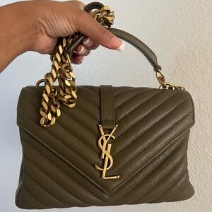 YSL Medium College Bag